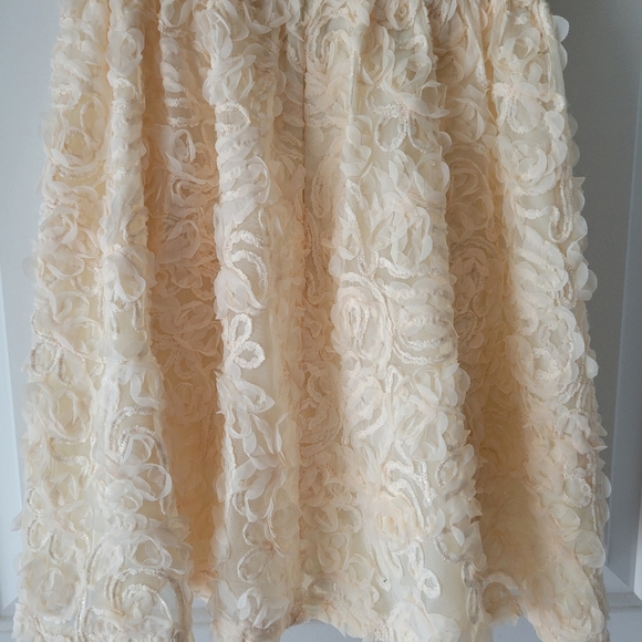 Ivory White Summer Wedding Mini Cocktail Dress Small NWOT - Picture 6 of 9